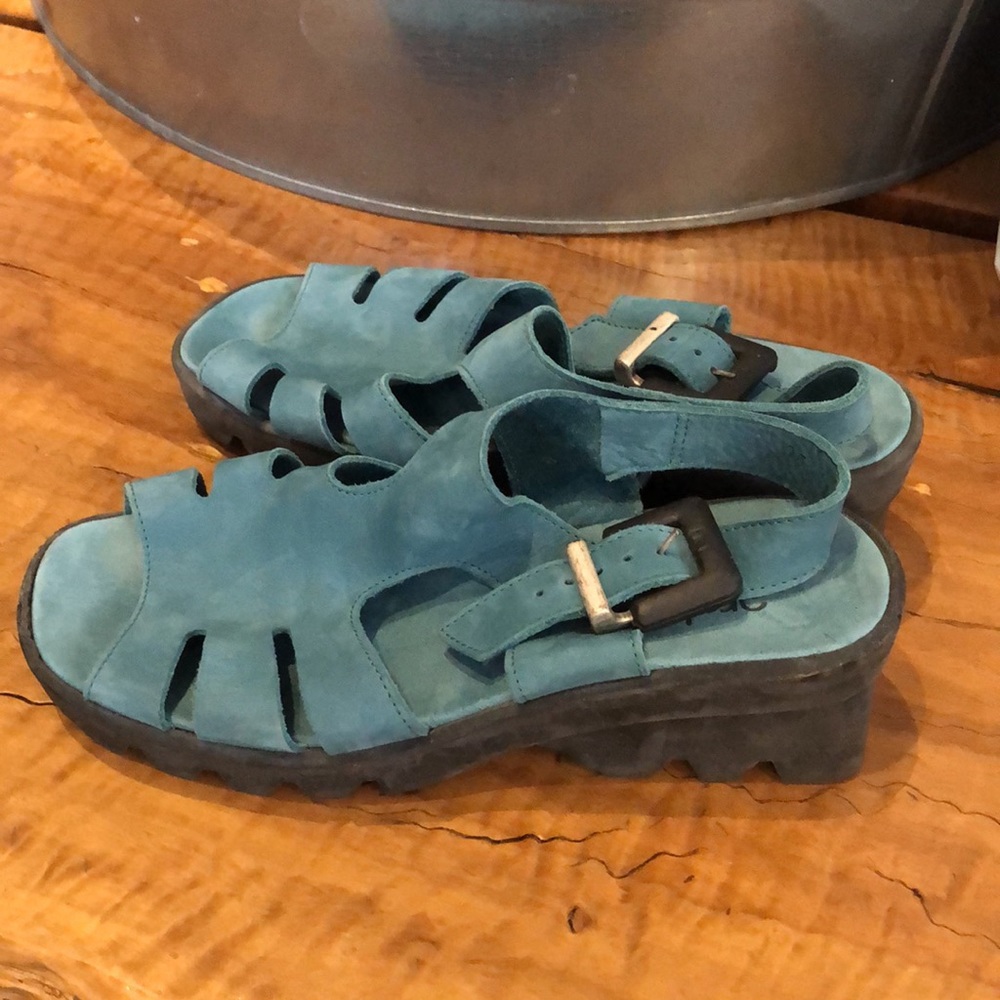 Arche Soft Nubuck Sandals - Picture 2 of 7